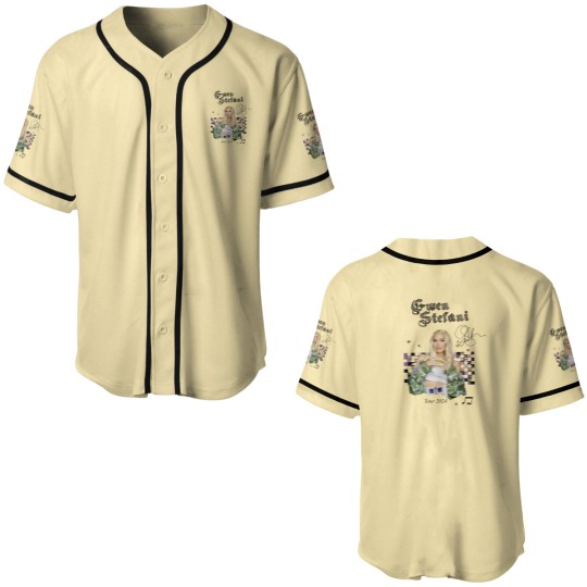 Discover Gwen Stefani Tour 2024 Gift For Fan Baseball Jerseys