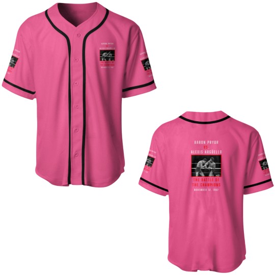 Discover aaron pryor vs alexis arguello Baseball Jerseys