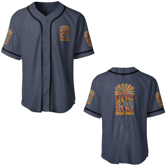 Discover Roe Your Vote Feminist Baseball Jerseys - Kamala Harris Sports Apparel