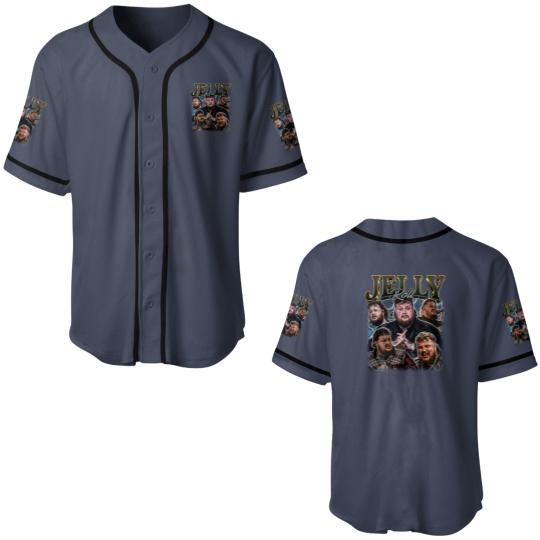 Discover Jelly Roll The Beautifully Broken Tour 2024 Baseball Jerseys 90S Vintage Concert