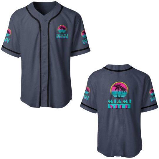 Discover Miami Vice Baseball Jerseys