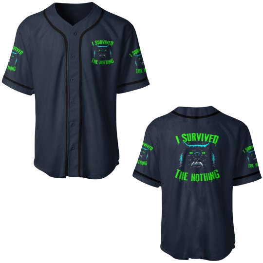 Discover Gmork I Survived The Nothing Neverending Vintage 80s Story Baseball Jerseys