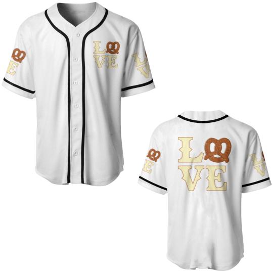 Discover Oktoberfest I Love Pretzel Baseball Jerseys Baseball Jerseys
