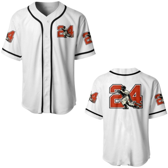 Discover 24 - Say Hey - Willie Mays - Baseball Jerseys