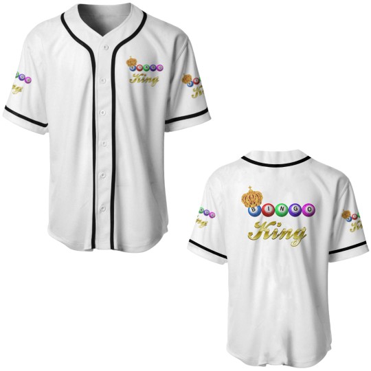 Discover Bingo King - Bingo King - Baseball Jerseys