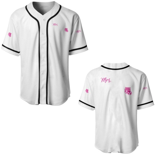 Discover Mrs. Commish Fantasy Football Commissioner Wife Baseball Jerseys