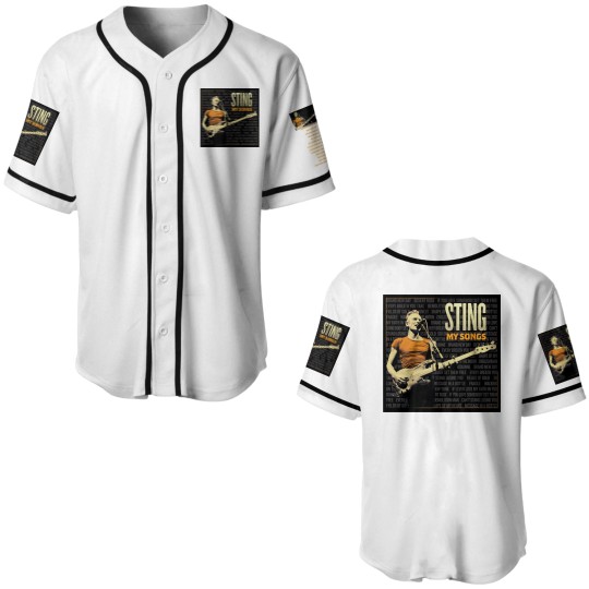 Discover Sting My Songs Tour 2023 Baseball Jerseys