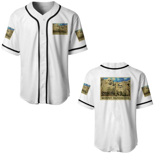 Discover Mount Rushmore Vintage Baseball Jerseys