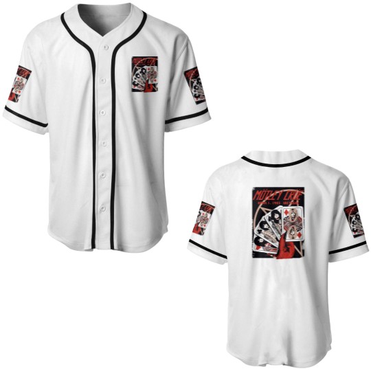 Discover Motley Crue The Stadium Tour 2022 Vintage Motley Crue Graphic Baseball Jerseys
