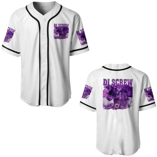 Discover DJ Screw 90s Inspired Vintage Baseball Jerseys
