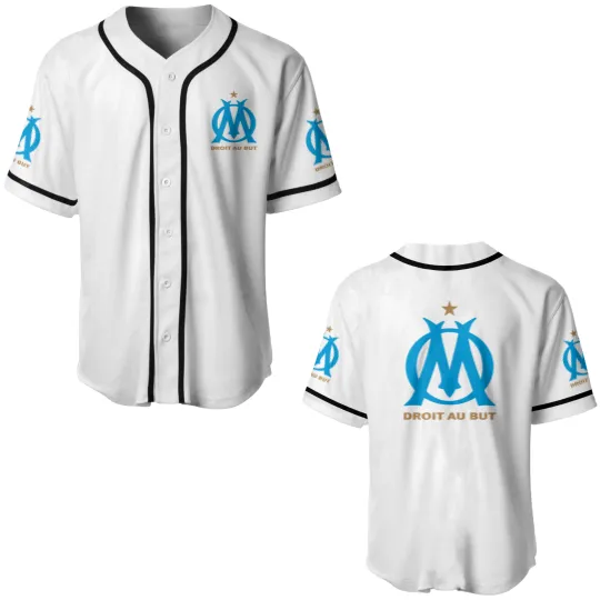 Discover Baseball Jerseys Olympique Marseille Baseball Jerseys