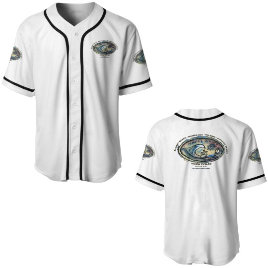 Discover Vintage Sunset Beach Banzai Pipeline, Hawaii Baseball Jerseys