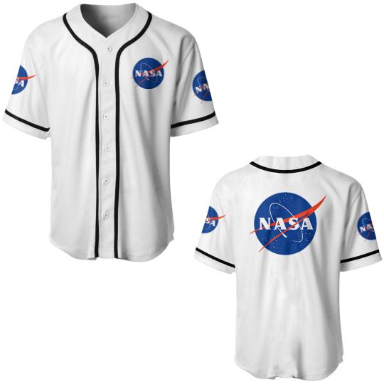 Discover NASA Meatball Logo Insignia Symbol NASA Baseball Jerseys
