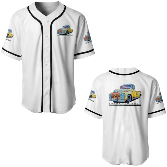 Discover 1951 1952 INTERNATIONAL HARVESTER PICK UP RATROD Baseball Jerseys