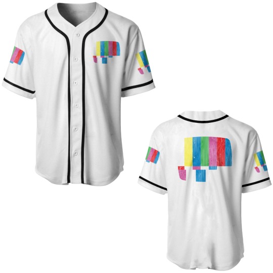 Discover Test Pattern Baseball Jerseys