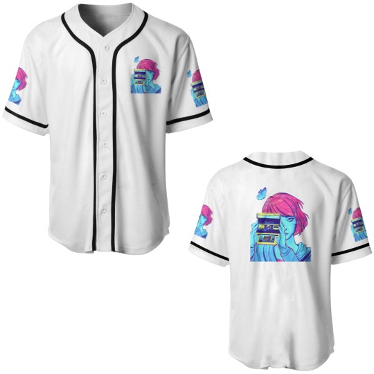 Discover Life is Strange (Max with Camera) Baseball Jerseys