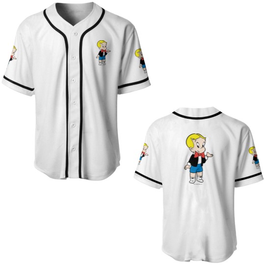 Discover Richie Rich Standing - Color Baseball Jerseys