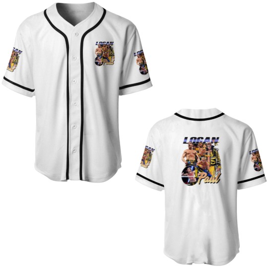 Discover Vintage Bootleg Style Logan Paul Baseball Jerseys