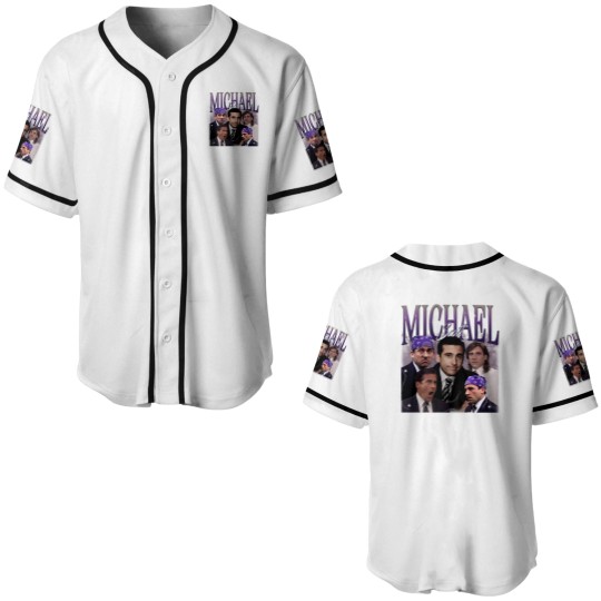 Discover Retro Michael Scott Baseball Jerseys, Limited Michael Scott Vintage Baseball Jerseys, Michael Scott Gift