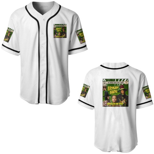 Discover Erykah Badu Comic Baseball Jerseys, Erykah Badu Bootleg Baseball Jerseys, Erykah Badu Baseball Jerseys