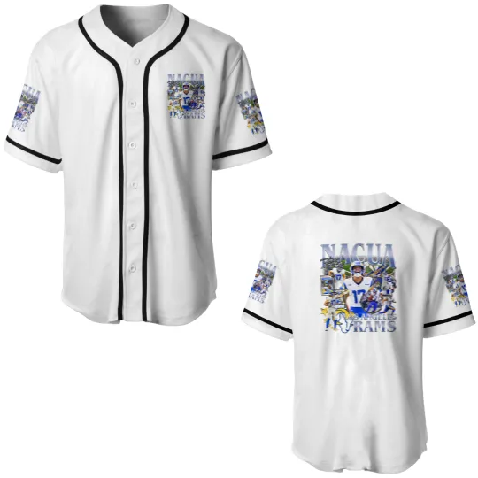 Discover Vintage 90s Graphic Style Puka Nacua Baseball Jerseys Football Baseball Jerseys