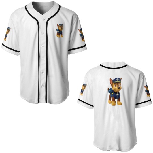 Discover paw-patrol chase Baseball Jerseys