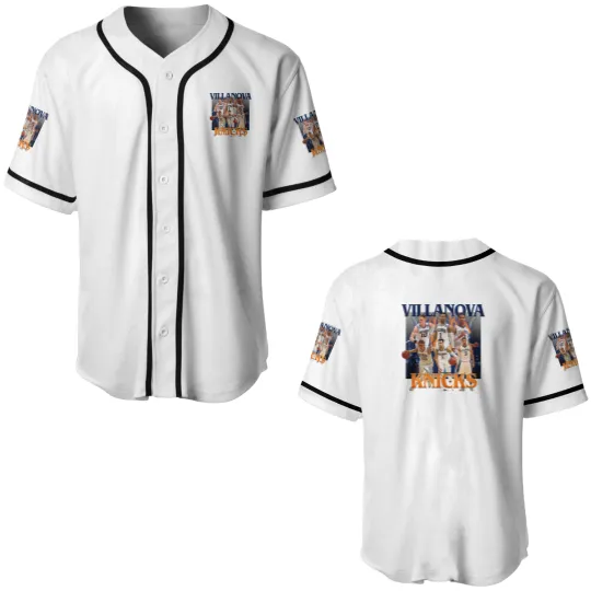 Discover NEW Villanova Knicks Josh Hart, Jalen Brunson and Donte Divincenzo Vintage Graphic Unisex Baseball Jerseys