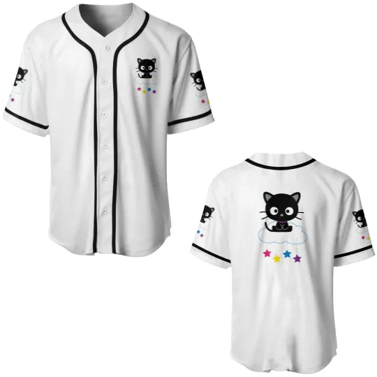 Discover Chococat Clouds Sweat Baseball Jerseys Baseball Jerseys