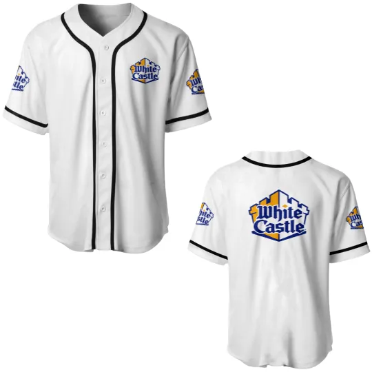Discover White-Castle Restaurant Baseball Jerseys