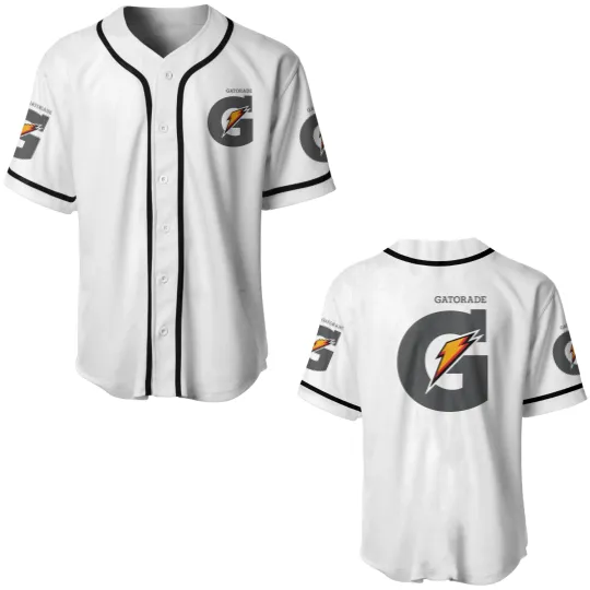 Discover Gatorade drink logo Baseball Jerseys