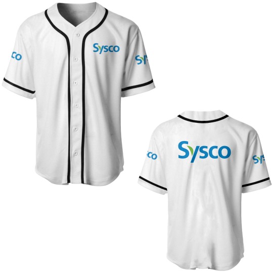 Discover Sysco Logo Baseball Jerseys