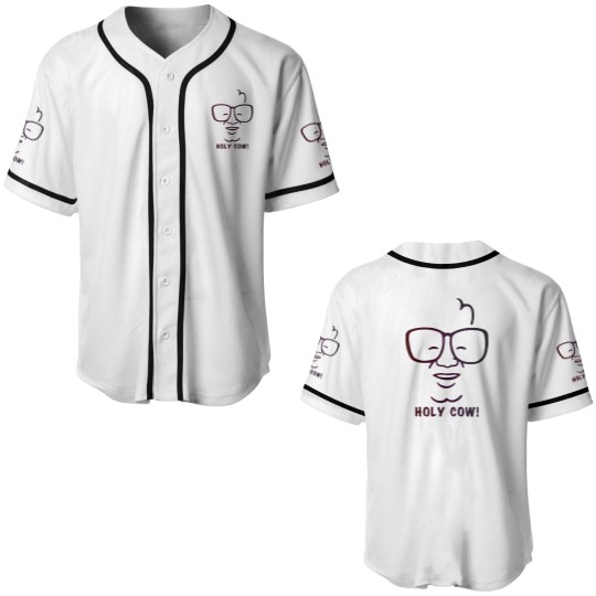 Discover Chicago Harry Caray Holy Cow Baseball Jerseys