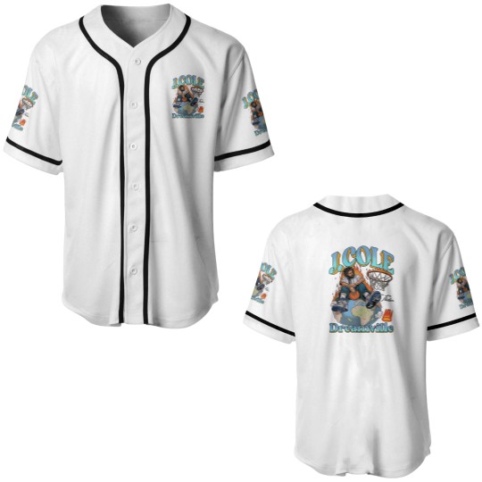 Discover J Cole Dreamville Vintage Baseball Jerseys, J Cole Baseball Jerseys, Rap Hip Hop, J Cole Merch