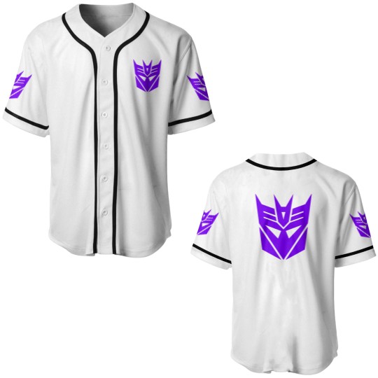 Discover Decepticon Baseball Jerseys