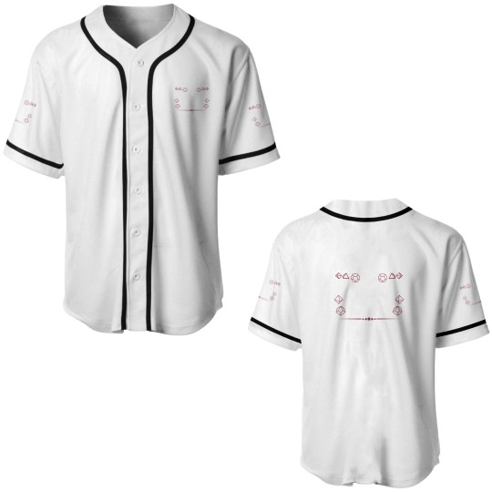 Discover Dungeon Master (Black) Baseball Jerseys