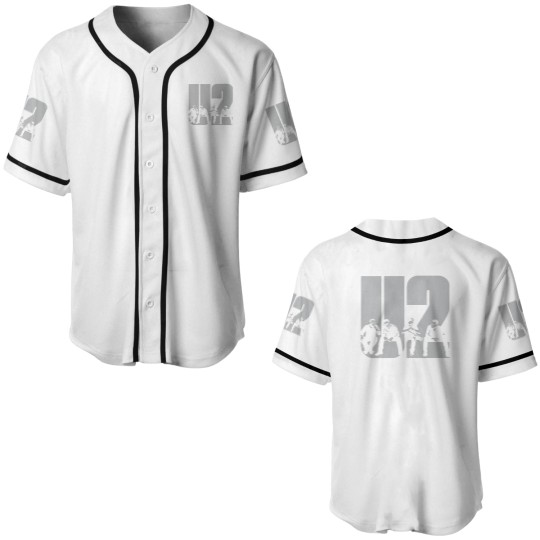 Discover U2 Rock Band Vintage Baseball Jerseys