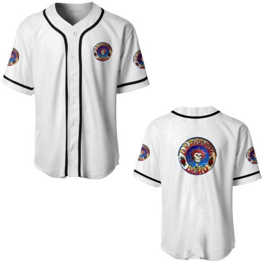 Discover The Dead Skull and The Grateful Beautiful. Baseball Jerseys