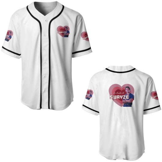 Discover Batshit Swayze Patrick Swayze Superfan Baseball Jerseys