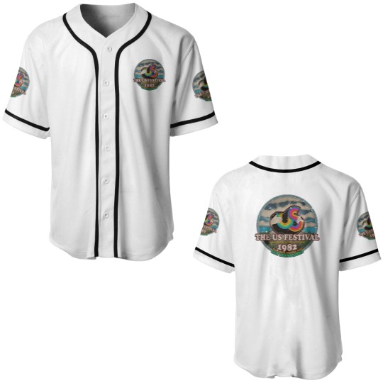 Discover us festival 1982 rainbow music festival vintage Baseball Jerseys