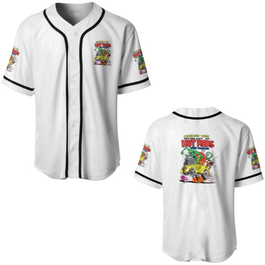 Discover Rare Vintage 1991s Rat Fink Hot Rods ROTH Baseball Jerseys
