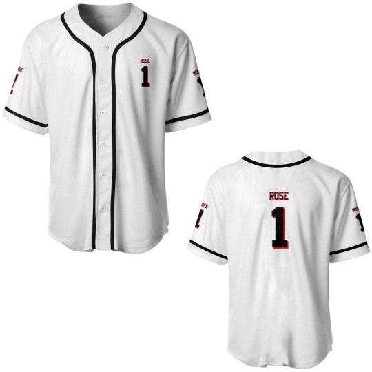 Discover Derrick Rose Bulls Jersey  No. 1 ROSE Baseball Jerseys