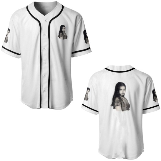 Discover Hope Sandoval pencil drawing Baseball Jerseys