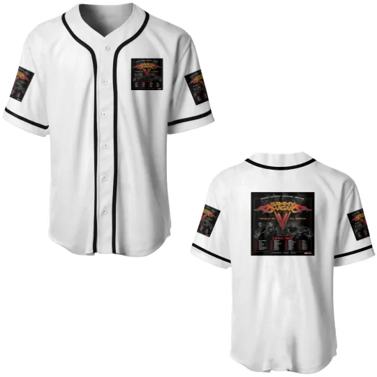 Discover Sammy Hagar Tour 2024 With Loverboy Baseball Jerseys S