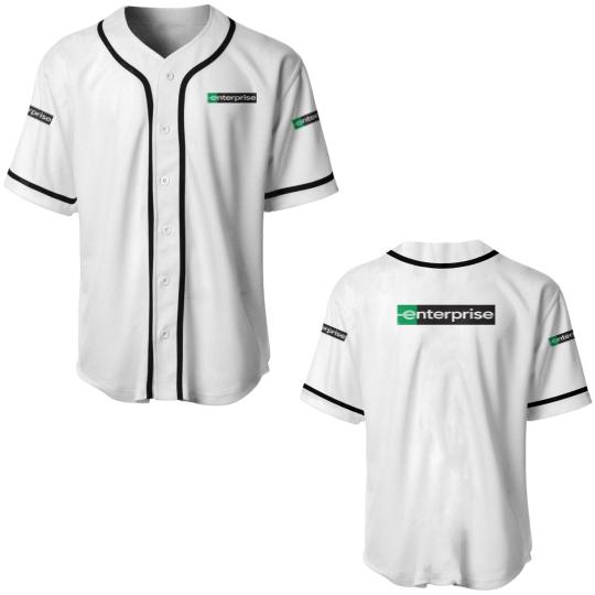 Discover Enterprise Rent-A-Car-Logo Baseball Jerseys