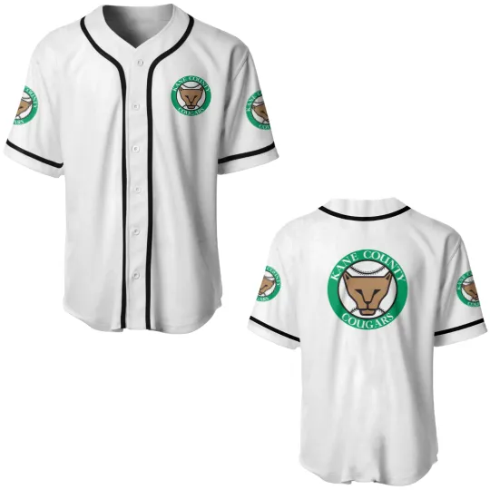 Discover The Kane County Cougars Baseball Team 2 Baseball Jerseys