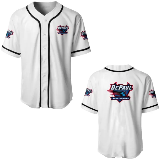 Discover DePaul University Athletic Blue Demons Baseball Jerseys