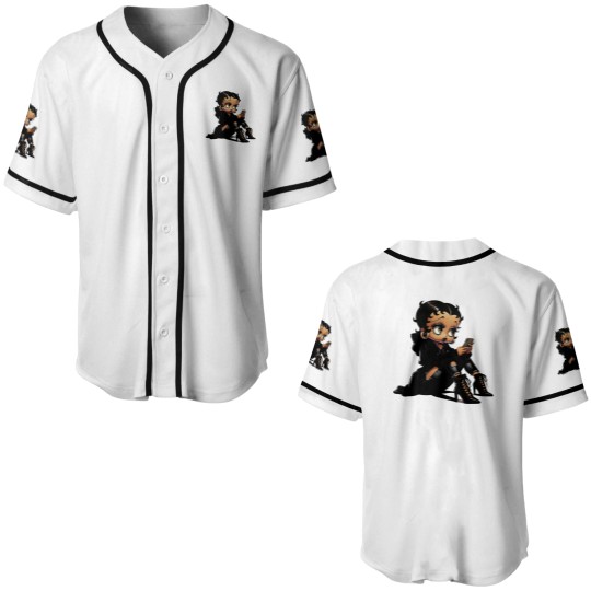 Discover Betty Boop Baseball Jerseys betty boop Baseball Jerseys