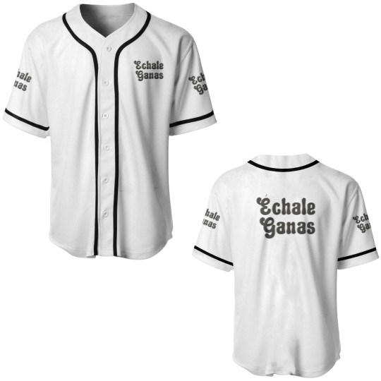 Discover Echale Ganas Baseball Jersey for Latina Empowerment