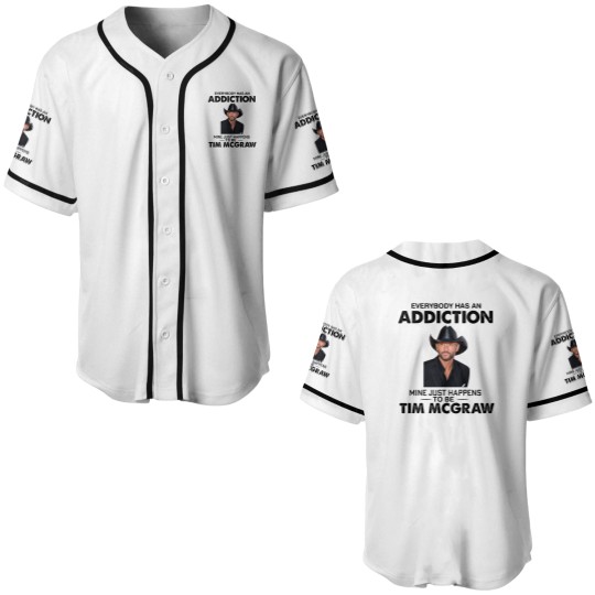 Discover Everybody Has An Addiction Mine Just Happens To Be Tim Mcgraw Baseball Jerseys