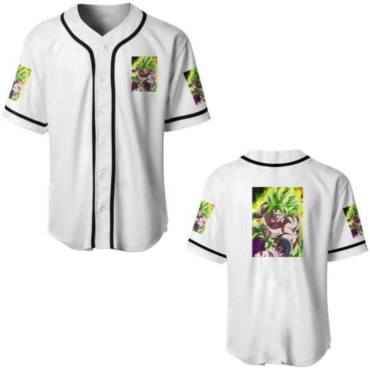 Discover Broly Dragon Ball Super (1) Baseball Jerseys